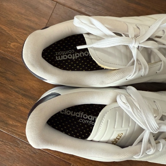 Adidas Men's Grand Court Alpha Trainers White and Navy Sneakers-Size 13 - Picture 12 of 16